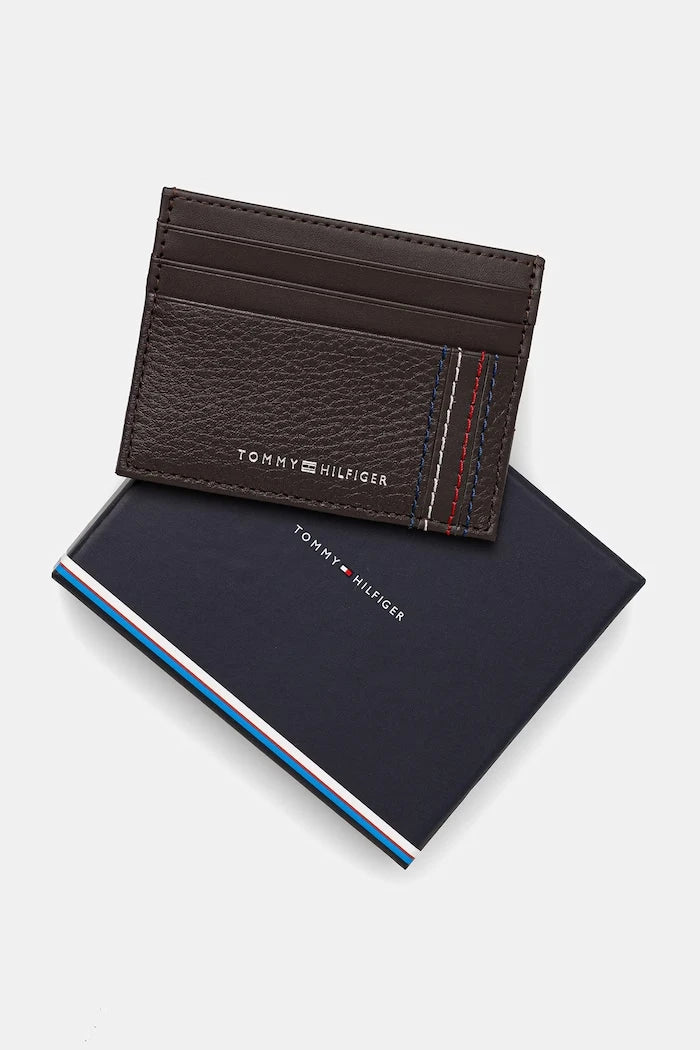 Tommy Hilfiger erkek deri kartlık kılıfı