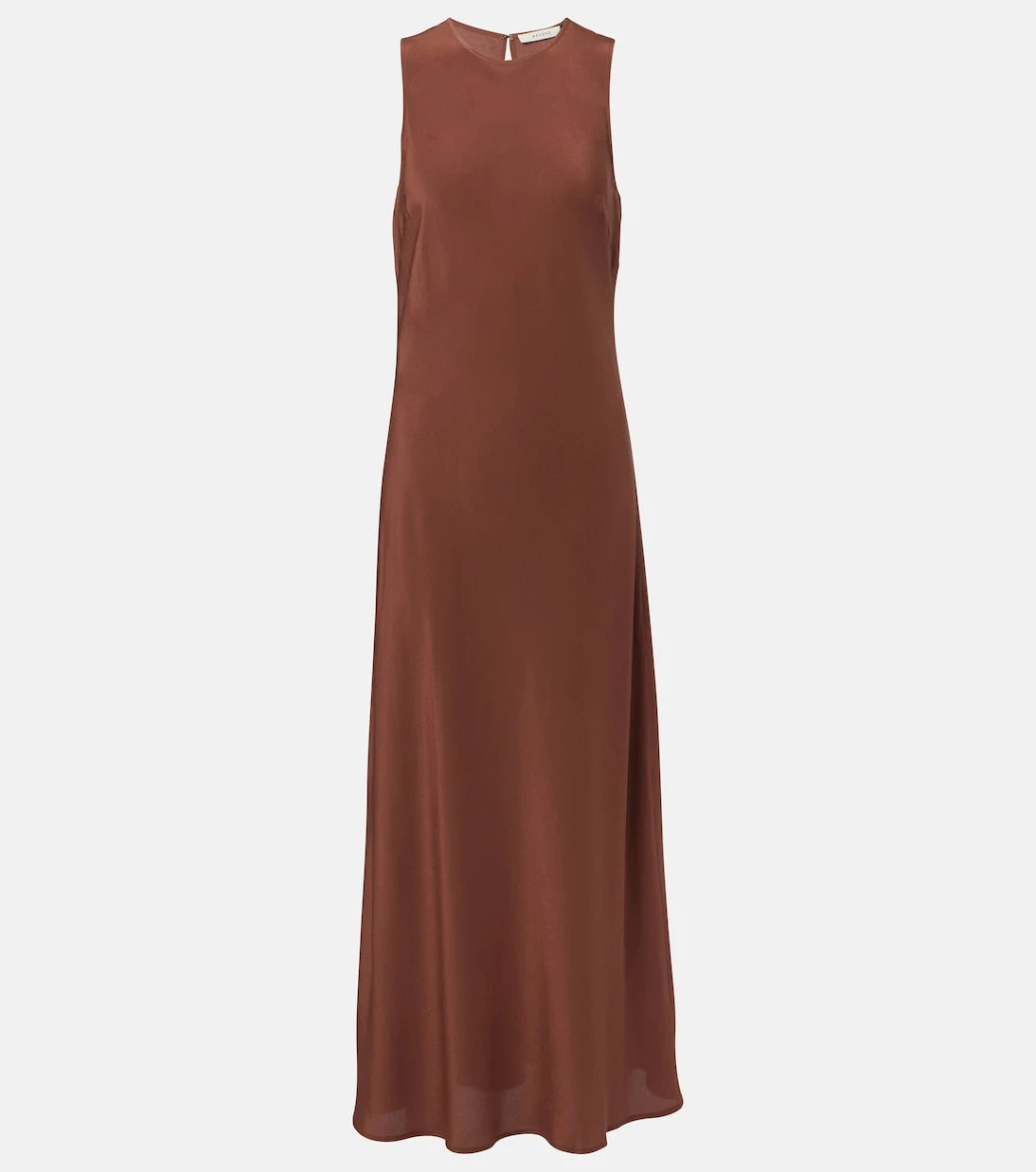 Asceno - Valencia silk crêpe maxi dress