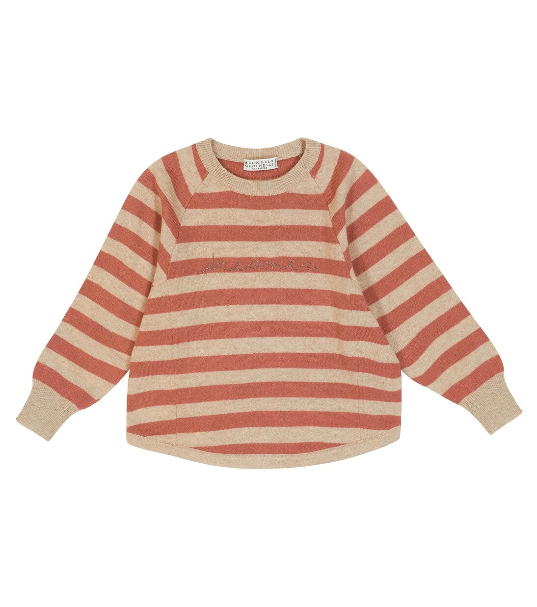 Brunello Cucinelli Kids - Striped wool-blend sweater