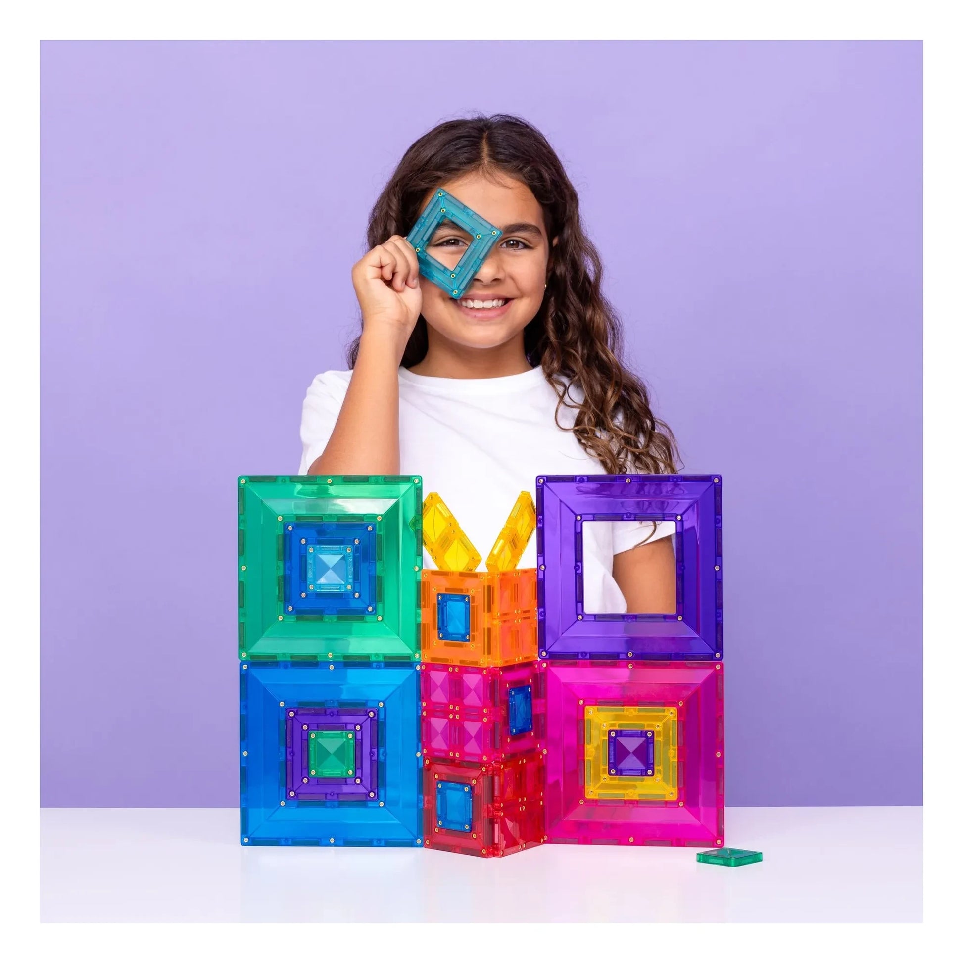 Connetix - Bright Portal pack - 48 pieces | Rainbow