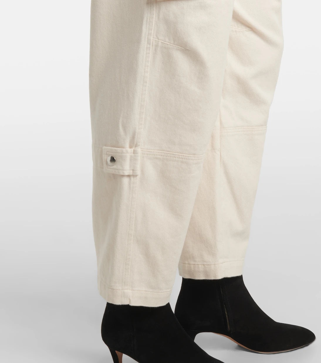 Marant Etoile - Jannick low-rise cotton cargo pants