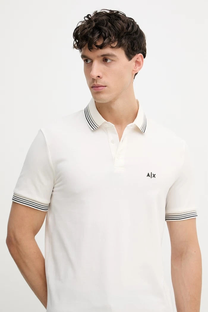 Armani Exchange yakalı erkek pamuklu