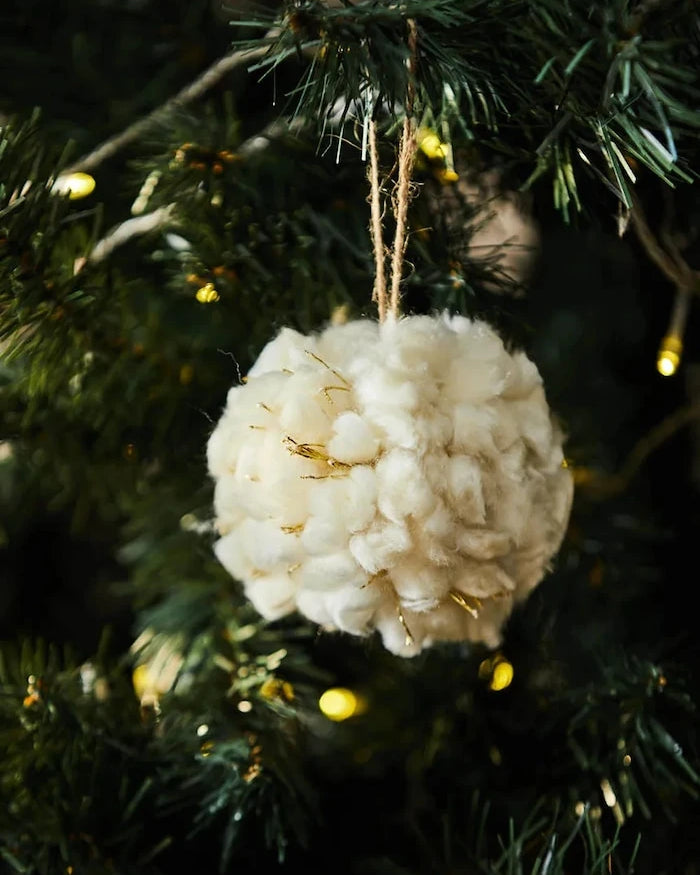 Calma House Flock Flakes 8 cm Noel Ağacı Süsü