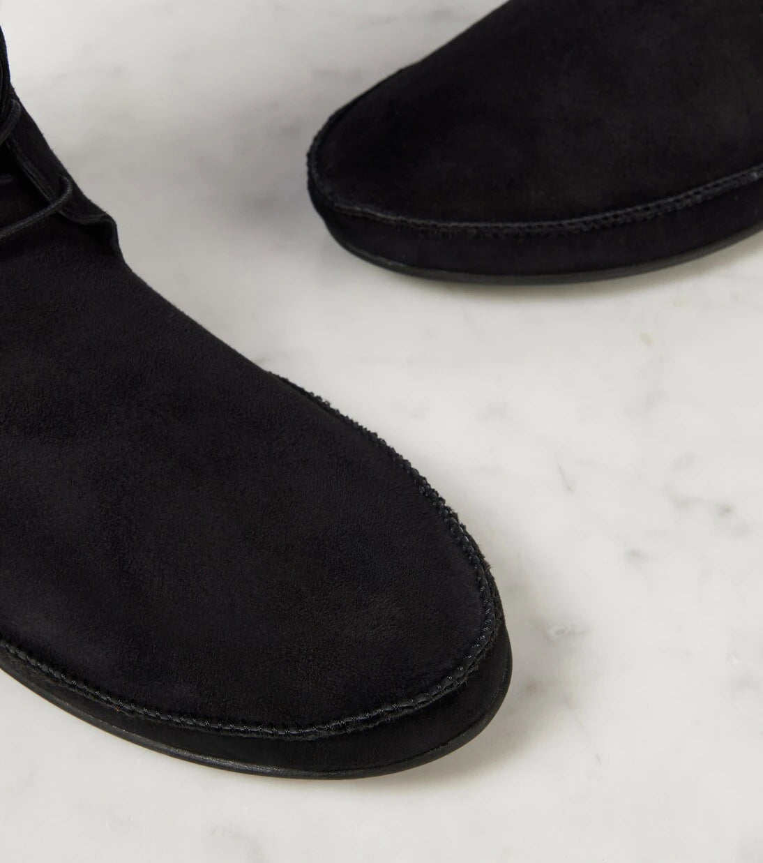 The Row - Tyler suede lace-up boots