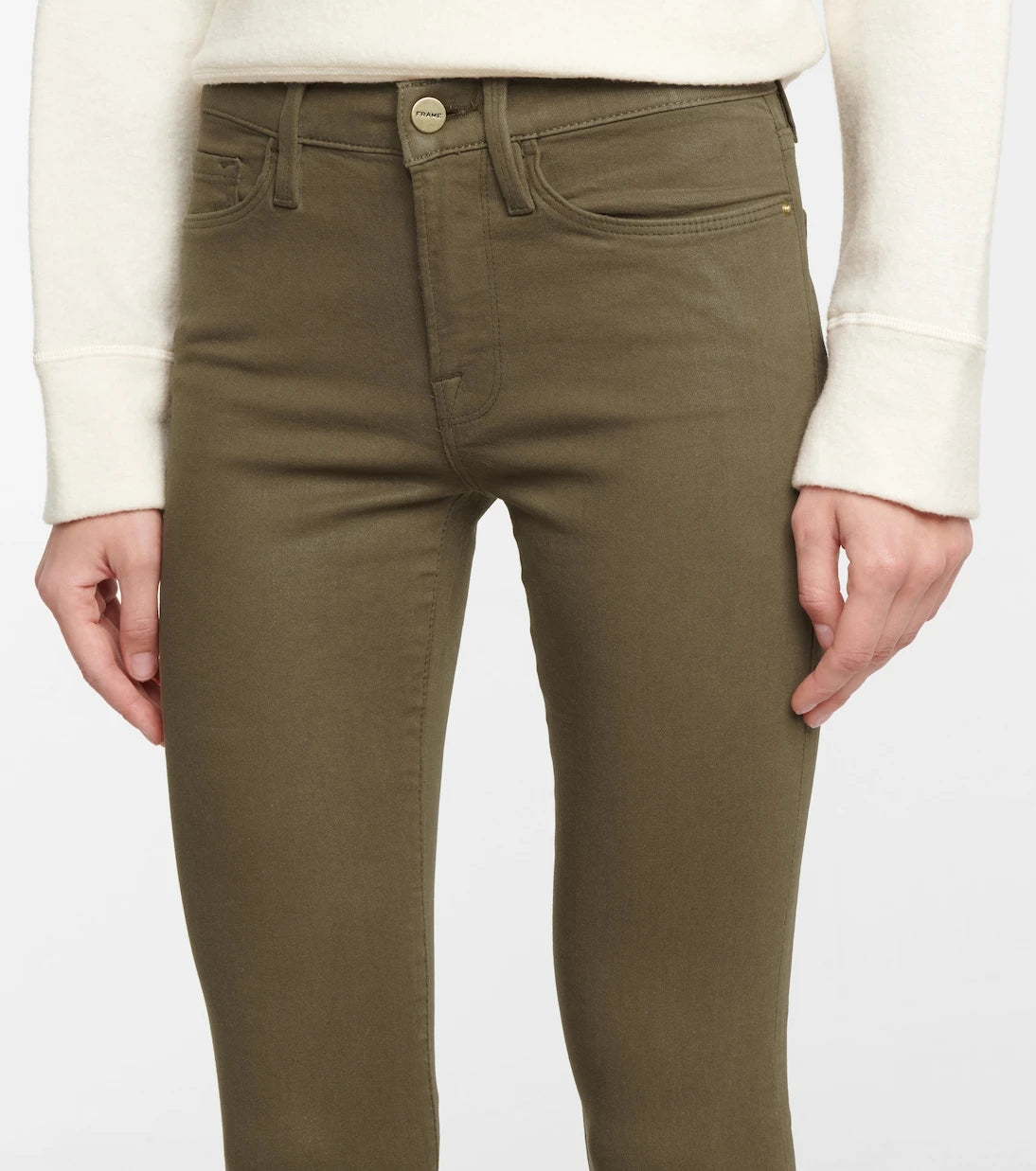 Frame - Le Skinny de Jeanne mid-rise jeans
