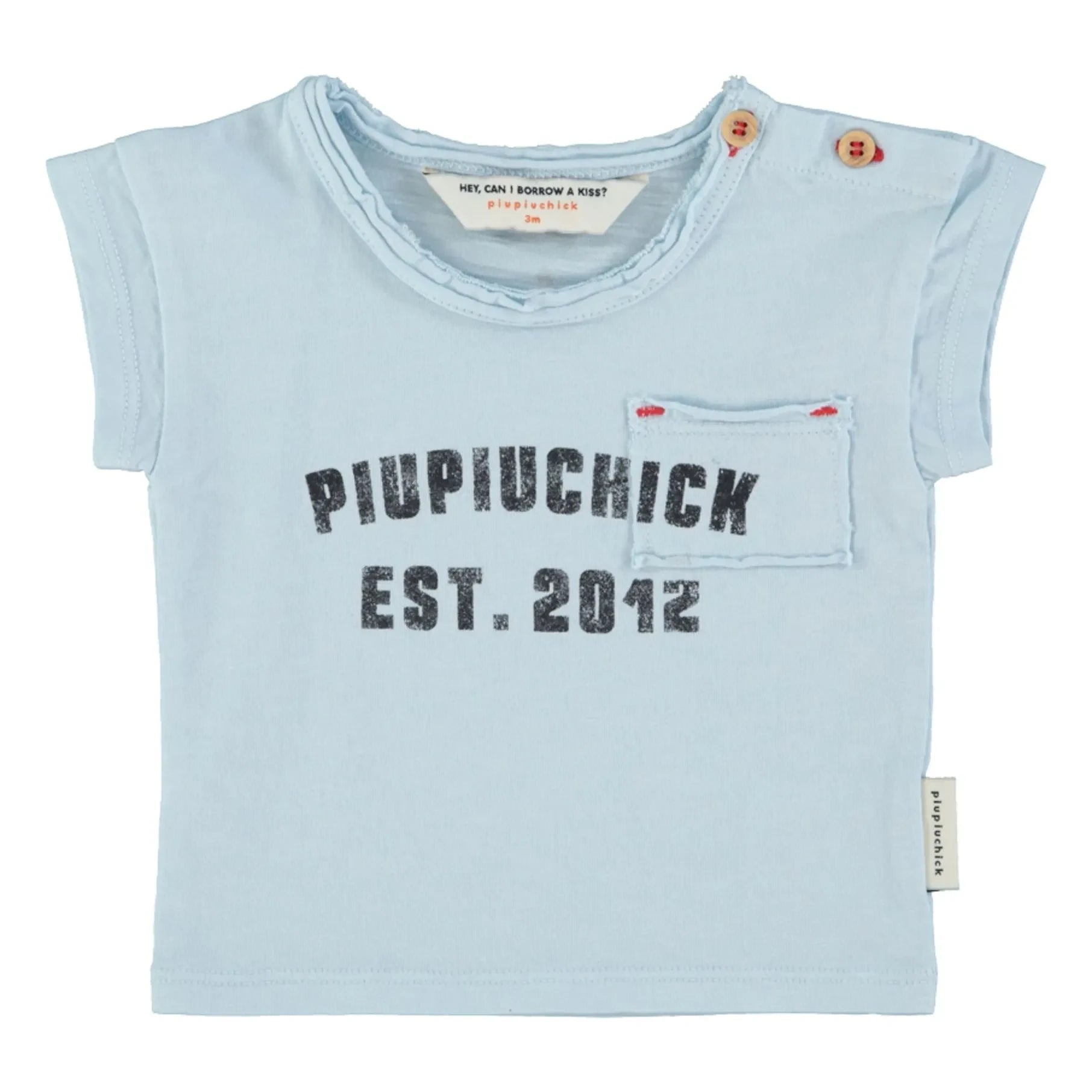 Piupiuchick - Piupiuchick Est 2012 T-shirt | Light blue