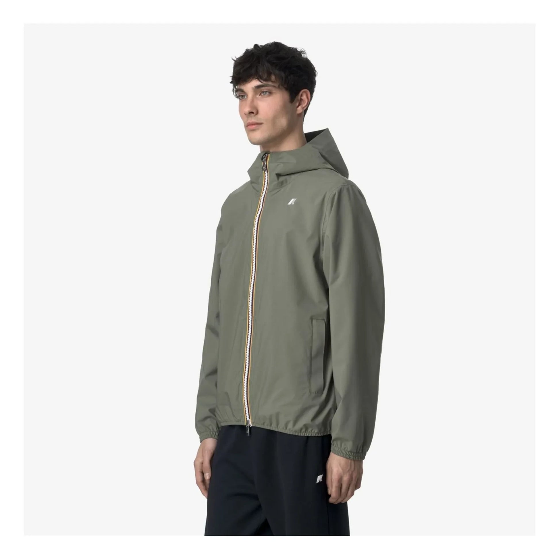 K-way - Jack Stretch Dot Jacket | Green