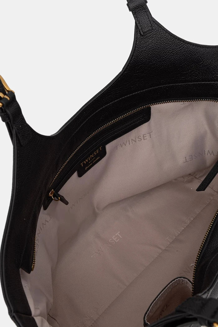 Twinset kadın deri tote çanta