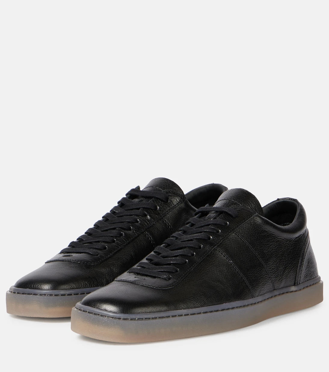 Lemaire - Linoleum leather low-top sneakers