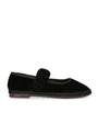 Flabelus Black Velvet Mafalda Espadrilles