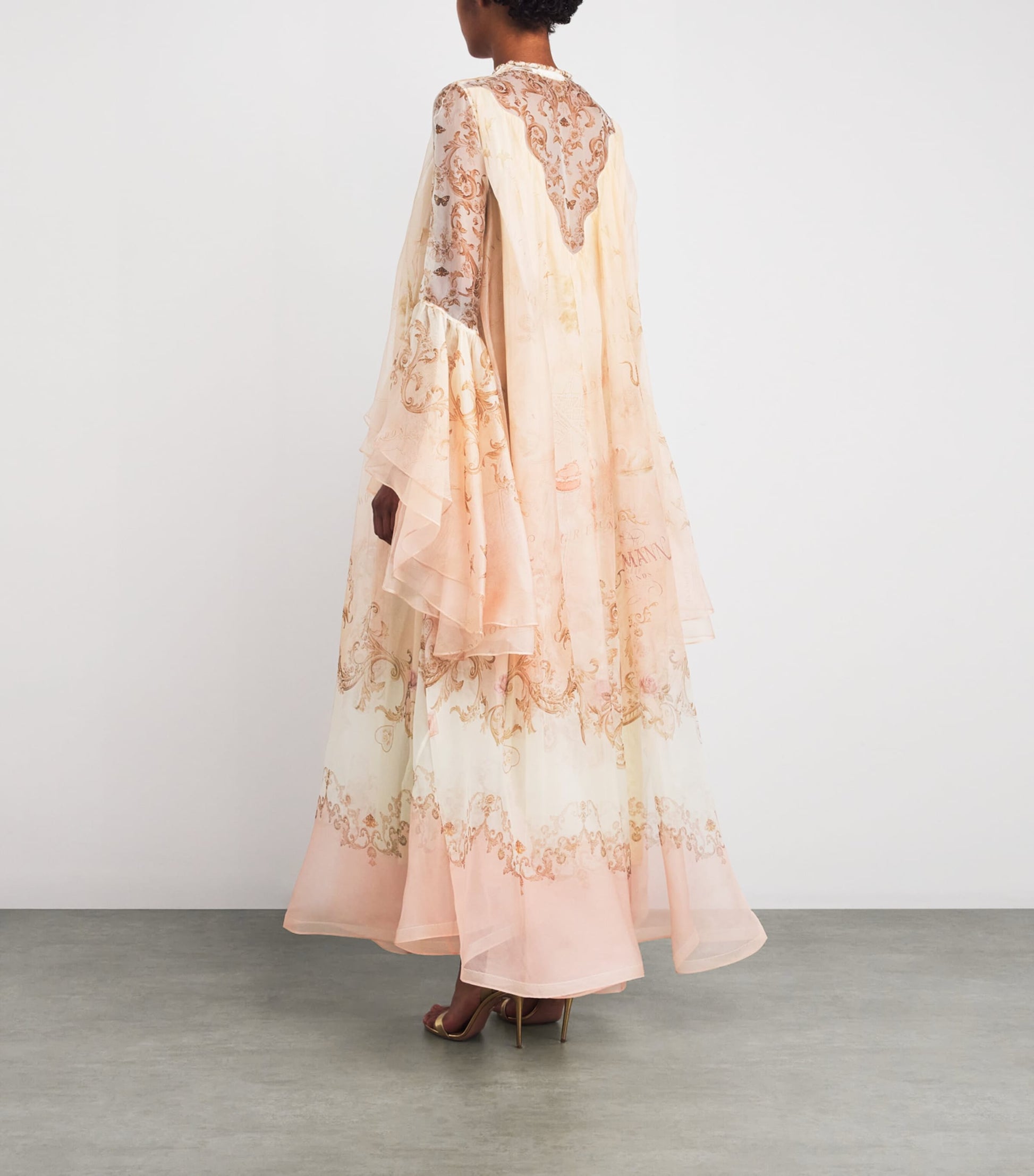 Silk Hypnotic Maxi Dress