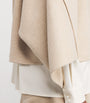 Max Mara Beige Wool-Cashmere Capelet