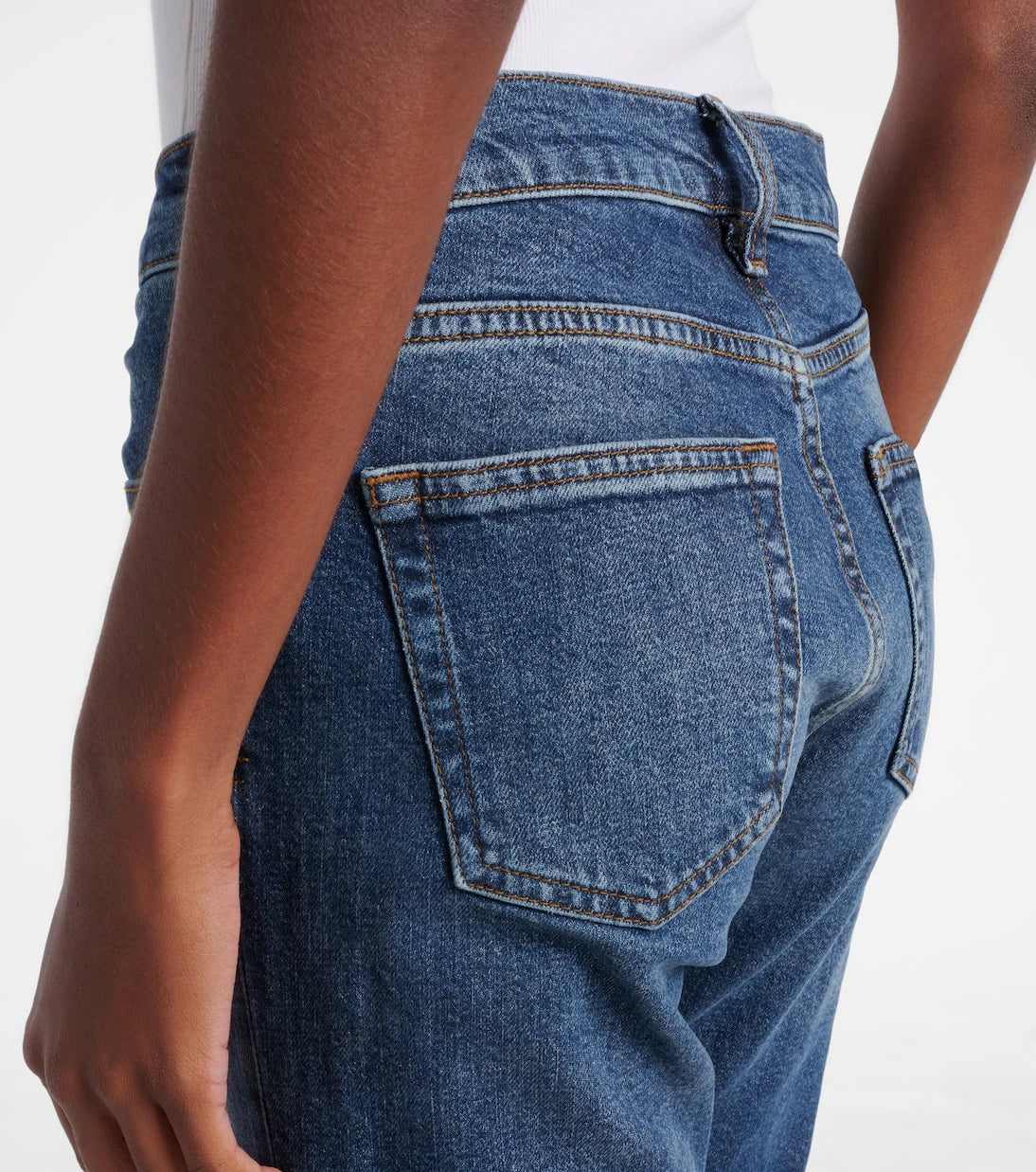 Frame - The Rodeo high-rise bootcut jeans
