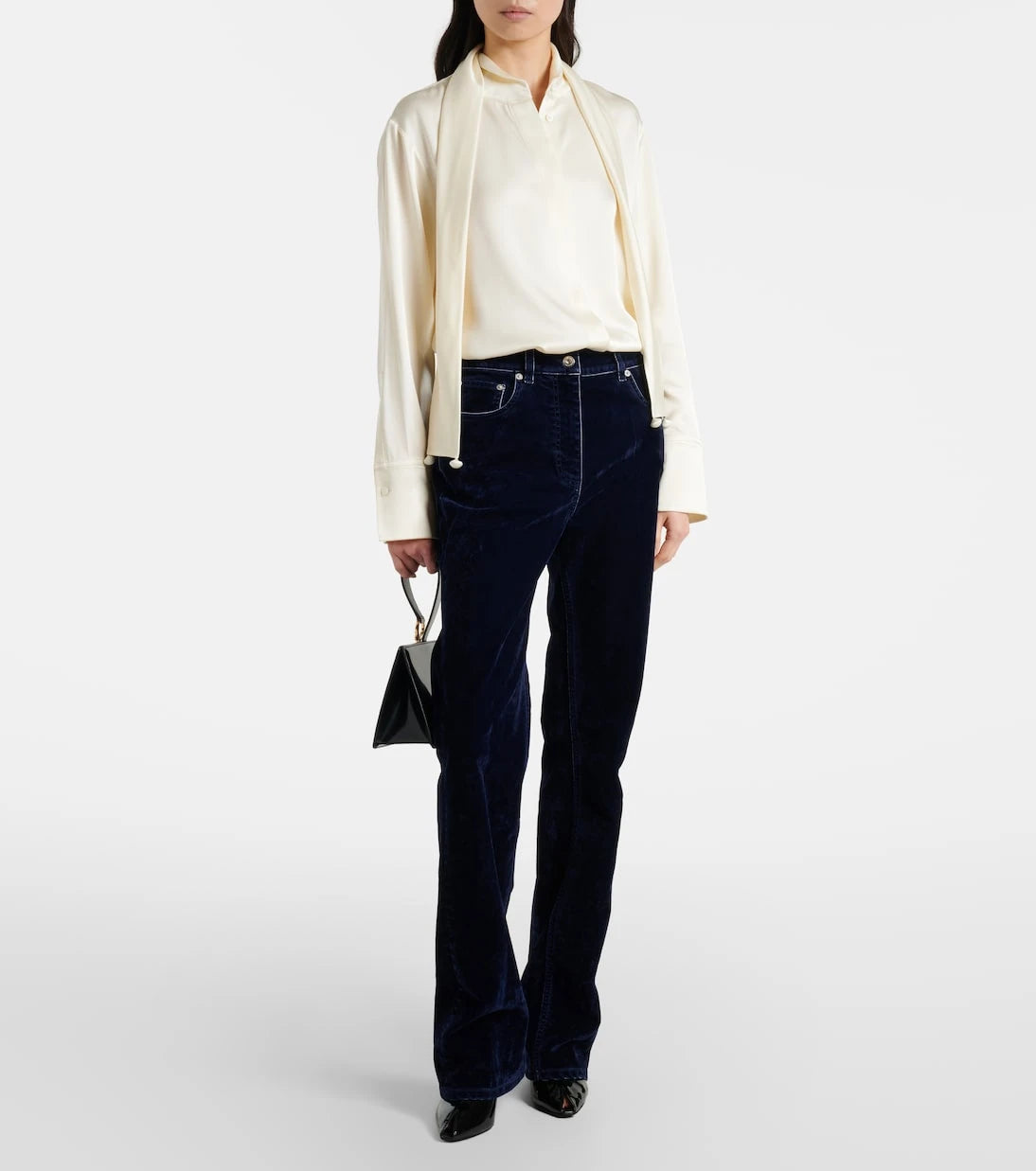 Ferragamo - Düz kesim jean pantolon