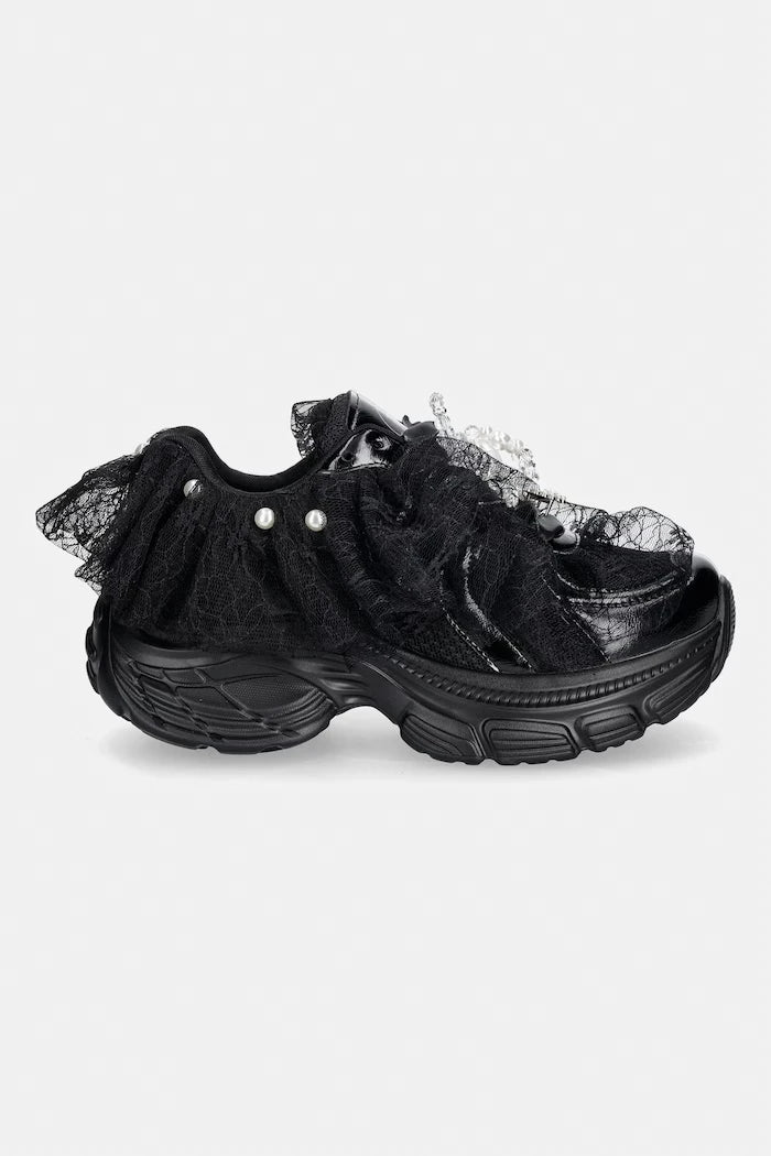 Koi Footwear Kelpie Whimsical Terrain Trainers siyah kadın spor ayakkabı