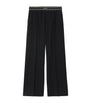 Black Logo Track Pants