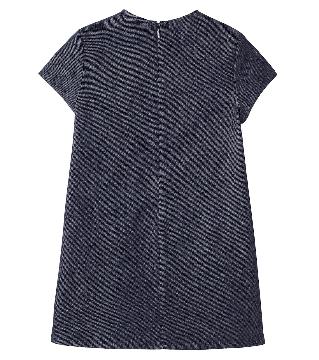 Gucci Kids - Web Stripe pleated denim dress