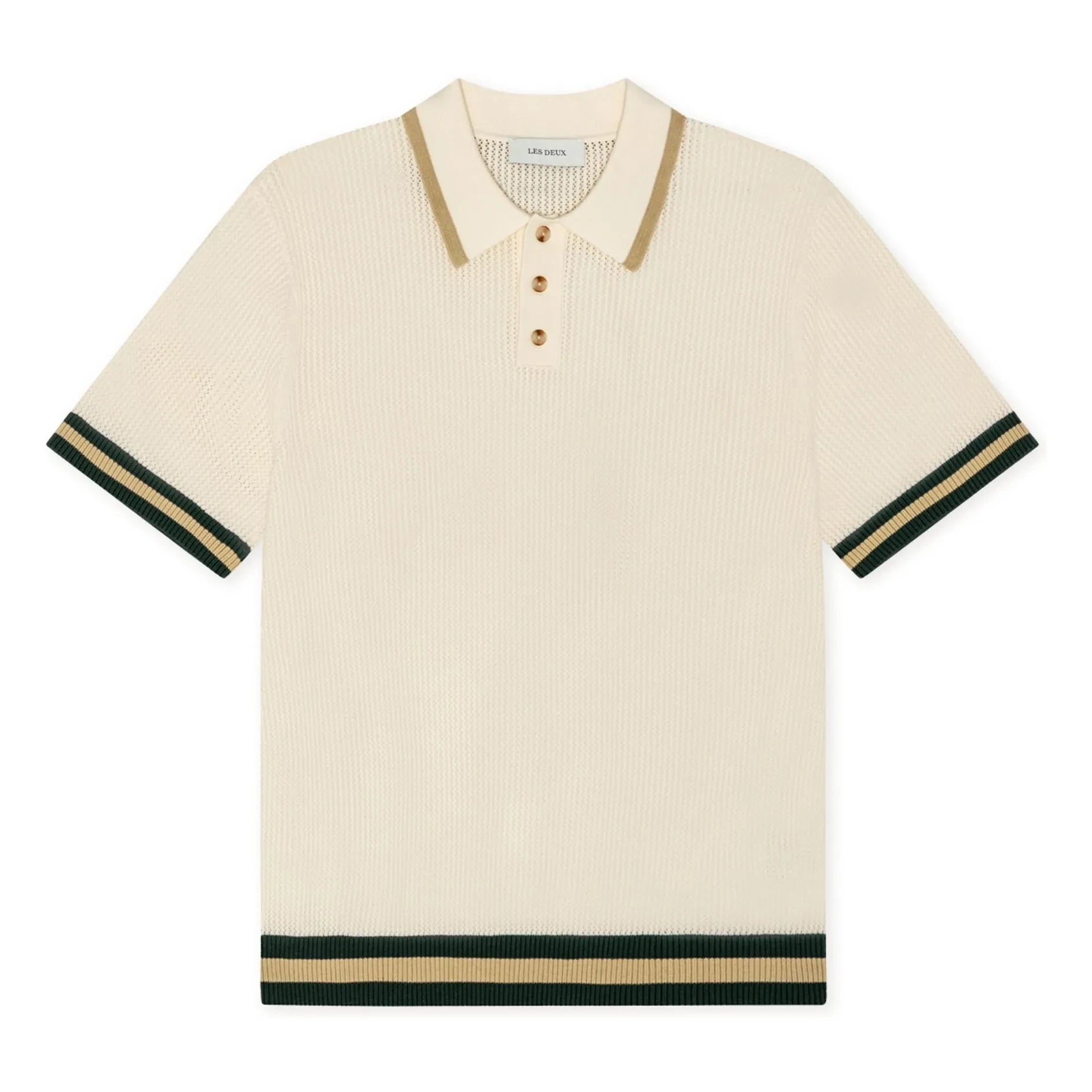 Les Deux - Polo Lace Maille | Off white