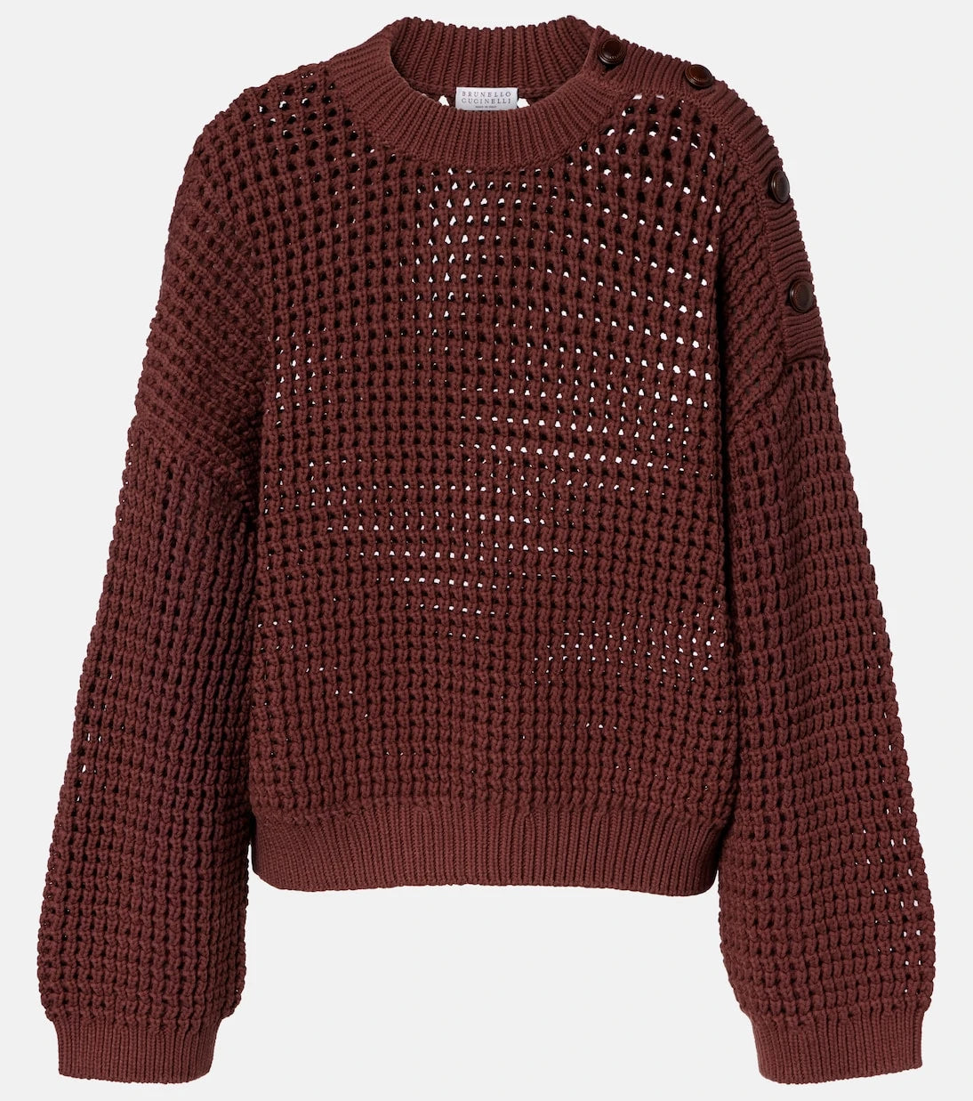Brunello Cucinelli - Cotton-blend sweater