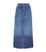 Weekend Max Mara Blue Denim Maxi Skirt