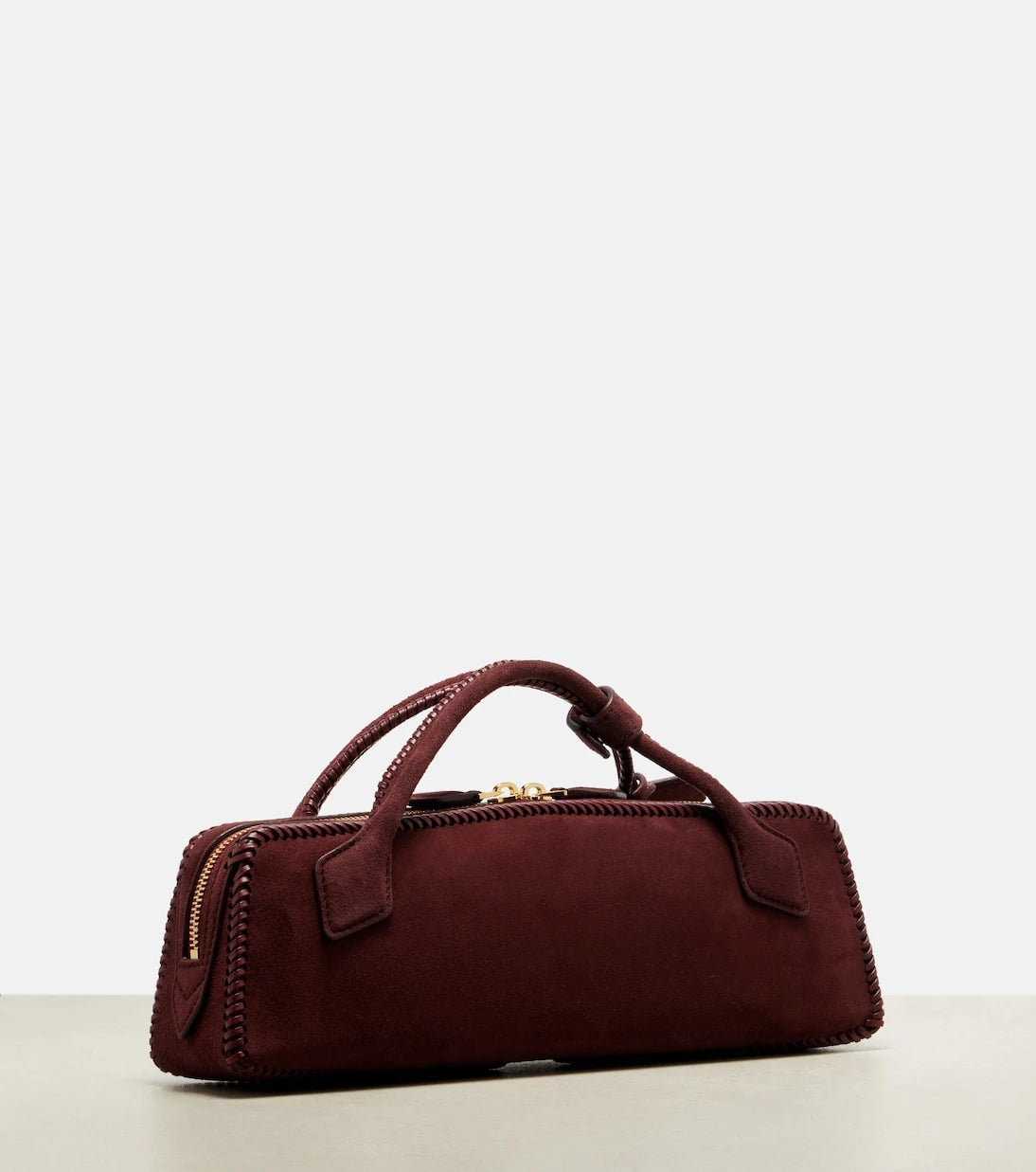 Alaïa - Le Teckel Small suede clutch