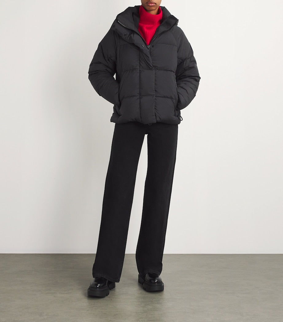 Canada Goose Black Down Water-Resistant Junction Parka