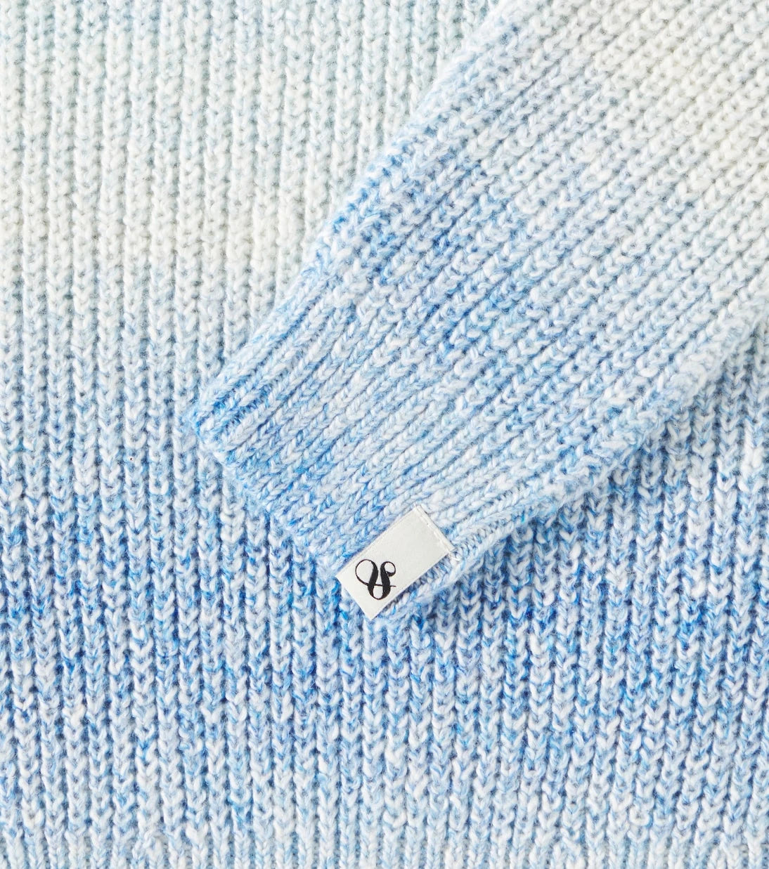 Scotch & Soda Kids - Ombré pamuk karışımı kazak