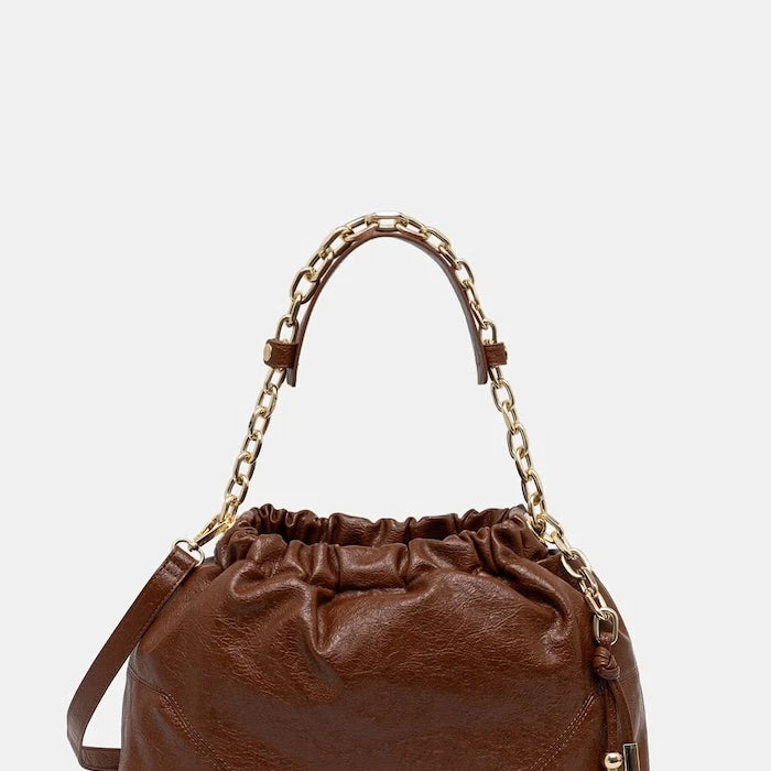 Valentino Bags uzun saplı kadın çantası, suni deri LUMIRA