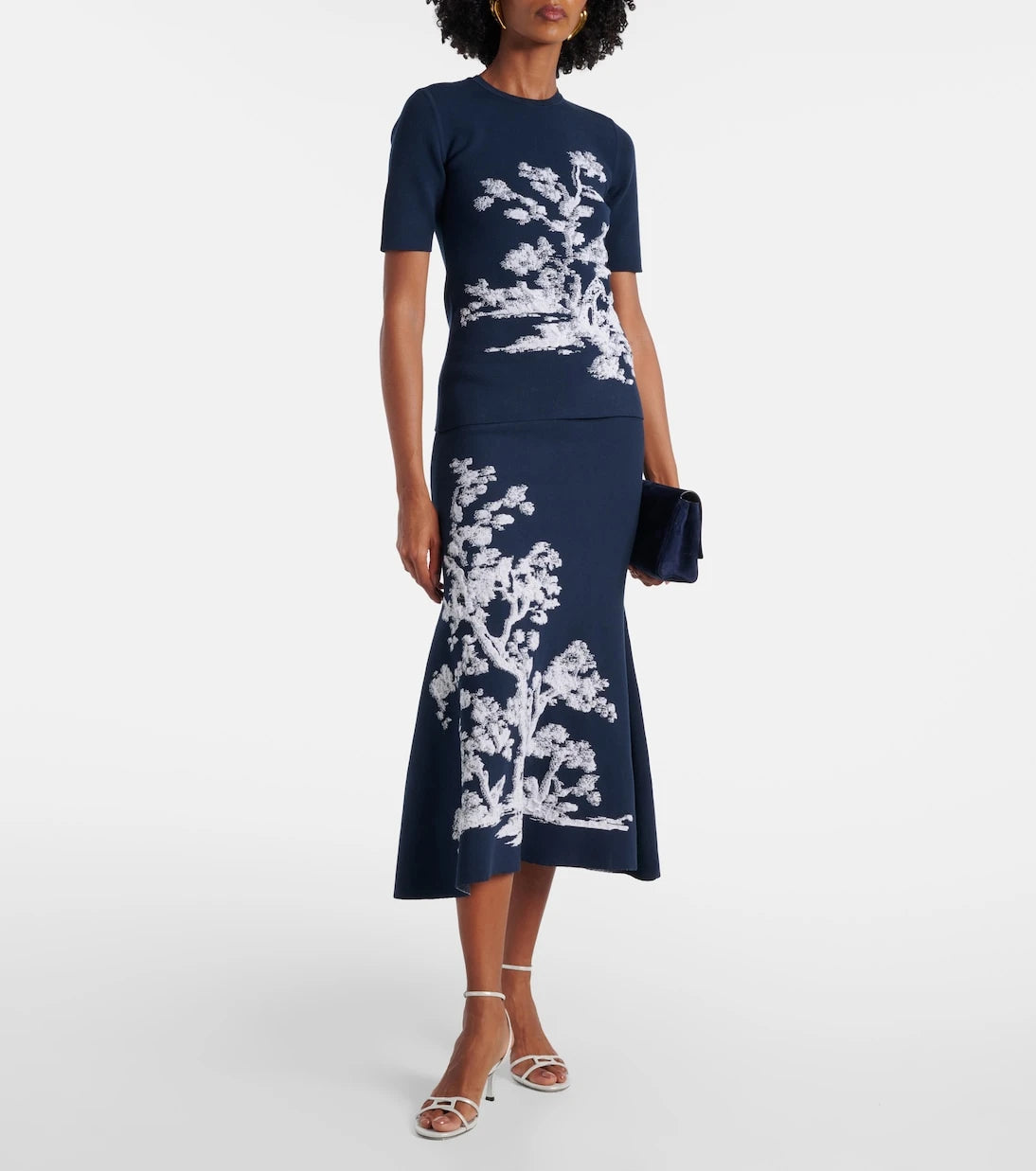 Erdem - Jacquard top