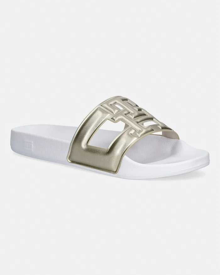 Tommy Hilfiger kadın terlikleri TH MONOGRAM POOL SLIDE