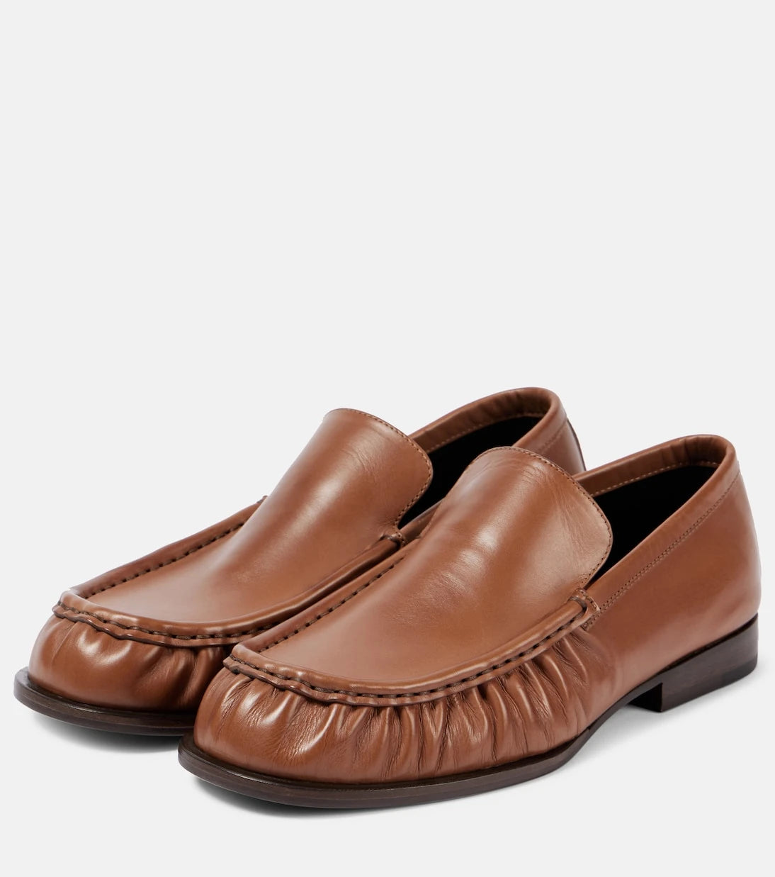 Dries Van Noten - Leather loafers