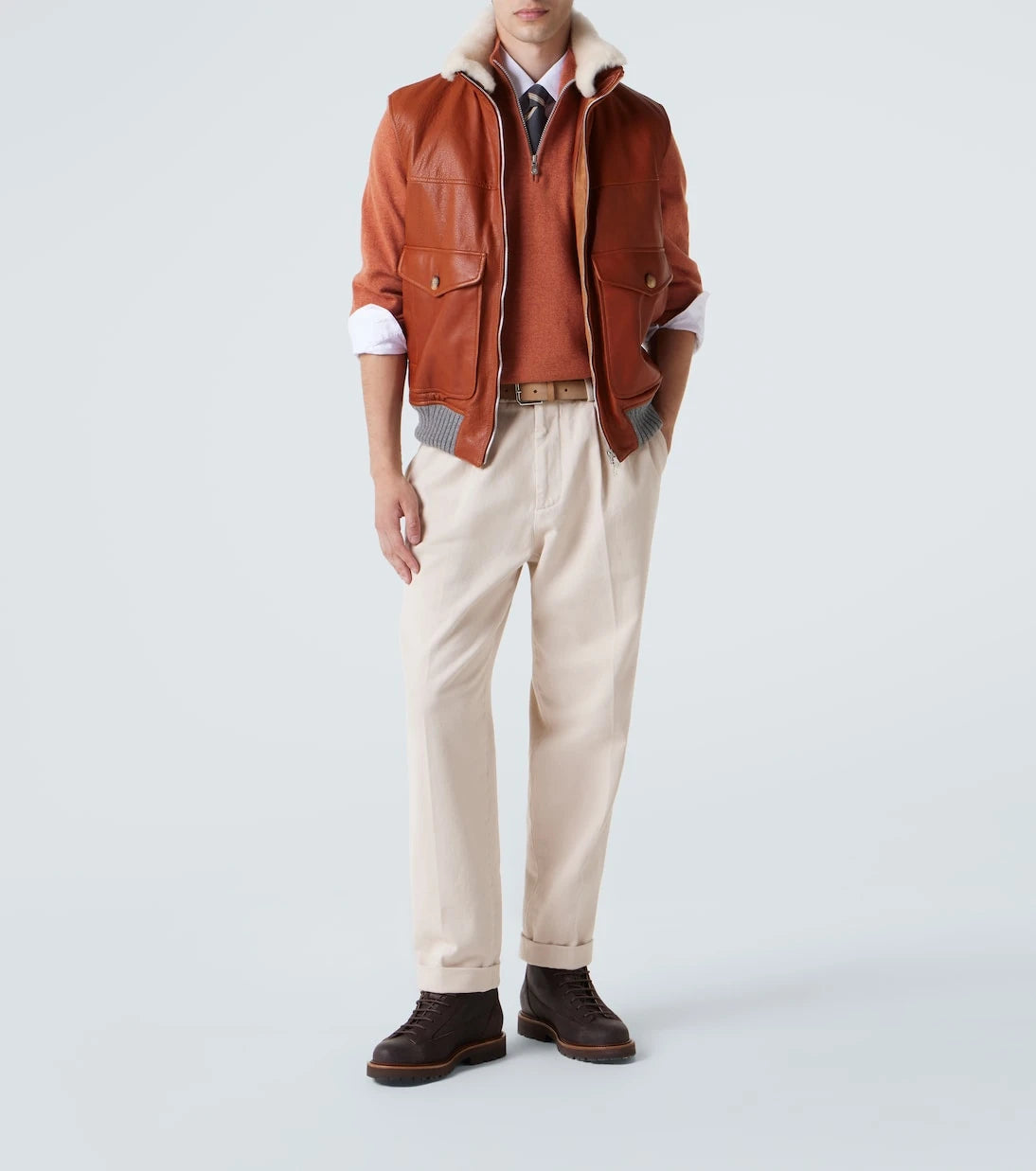 Brunello Cucinelli - Cashmere half-zip sweater