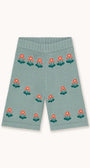 Бебешки панталон Tinycottons FLOWERS BABY KNITTED PANT