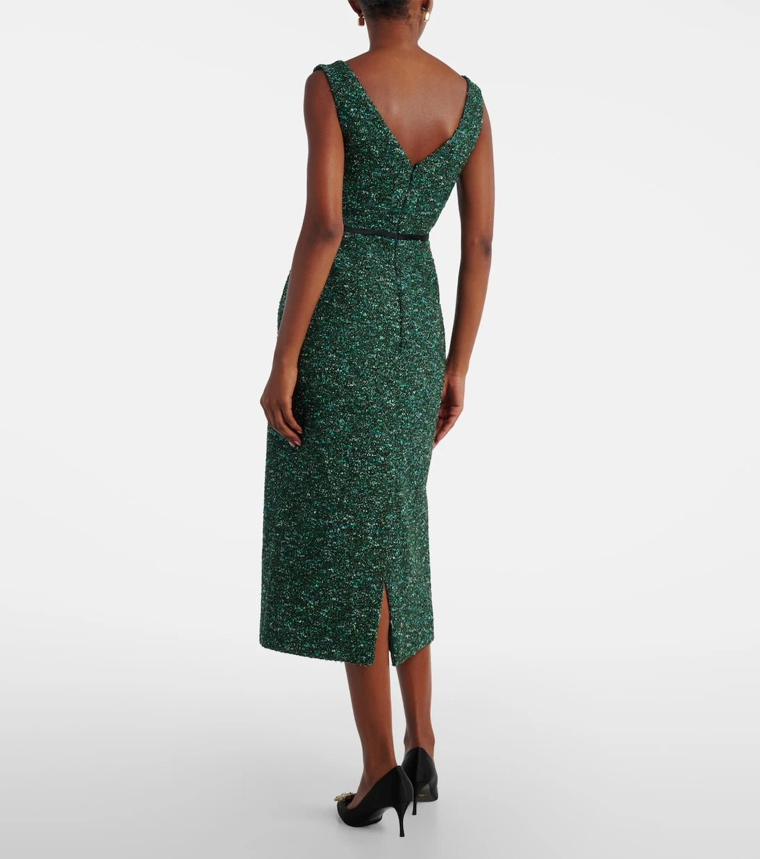 Erdem - Tweed midi dress