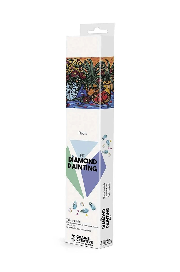 DIY Graine Creative Diamond Painting Fleurs Seti
