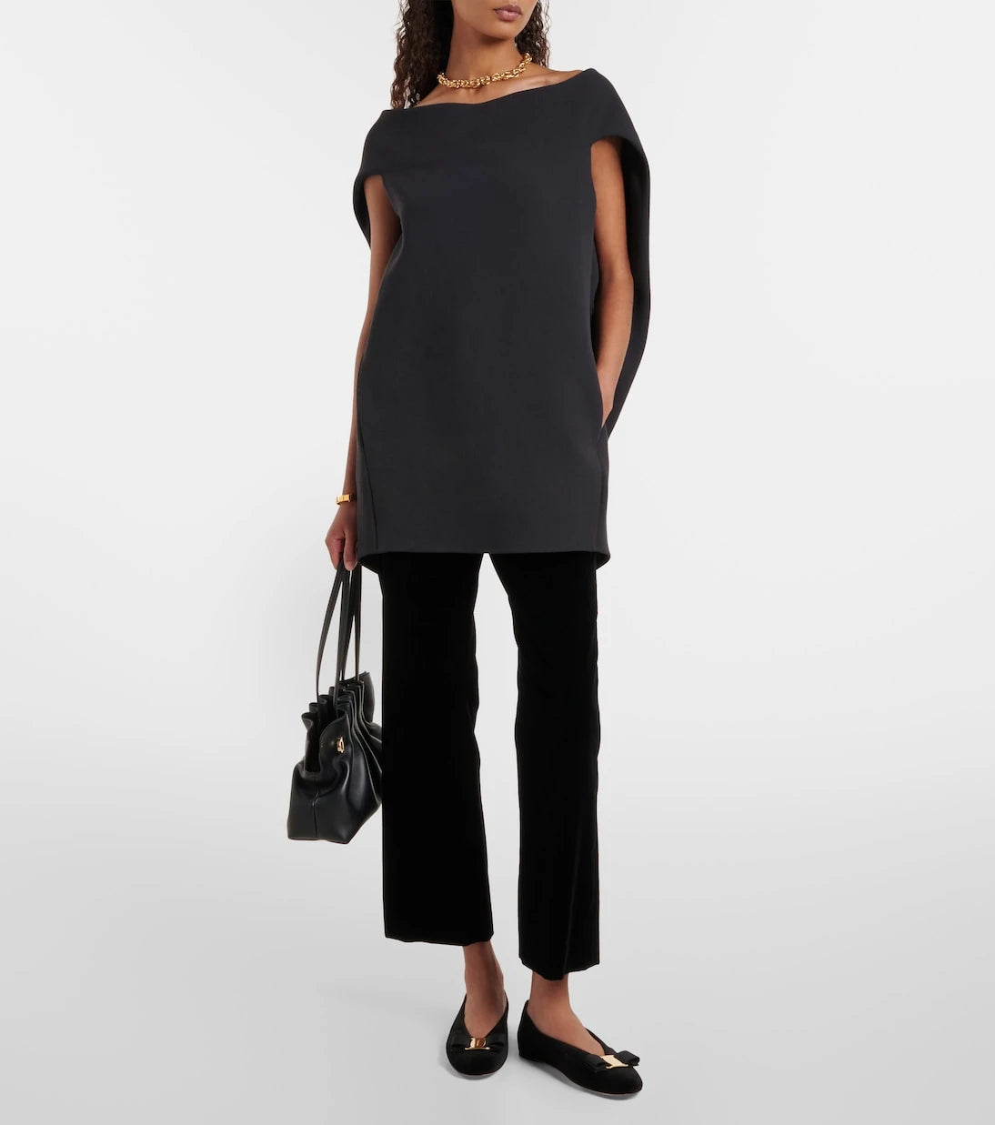 Ferragamo - Vanna velvet ballet flats