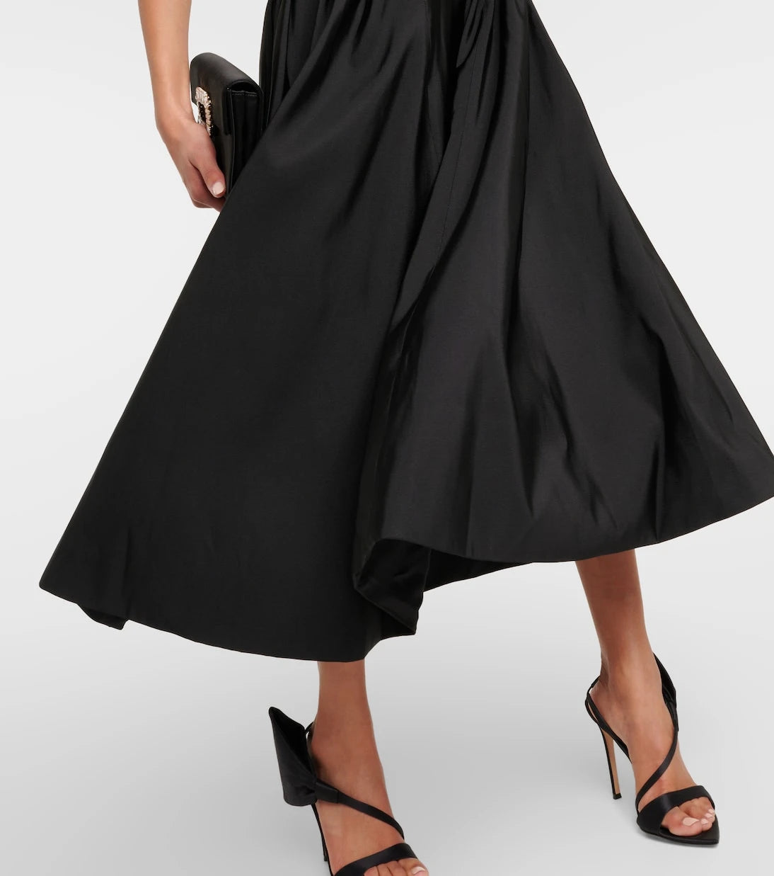 Markarian - Off-shoulder silk midi dress