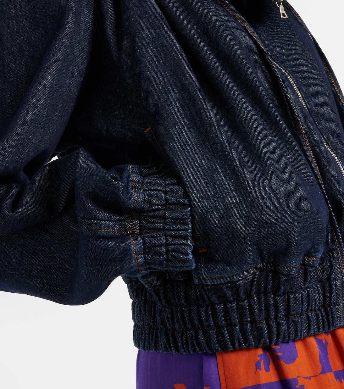 Dries Van Noten - Denim bomber jacket