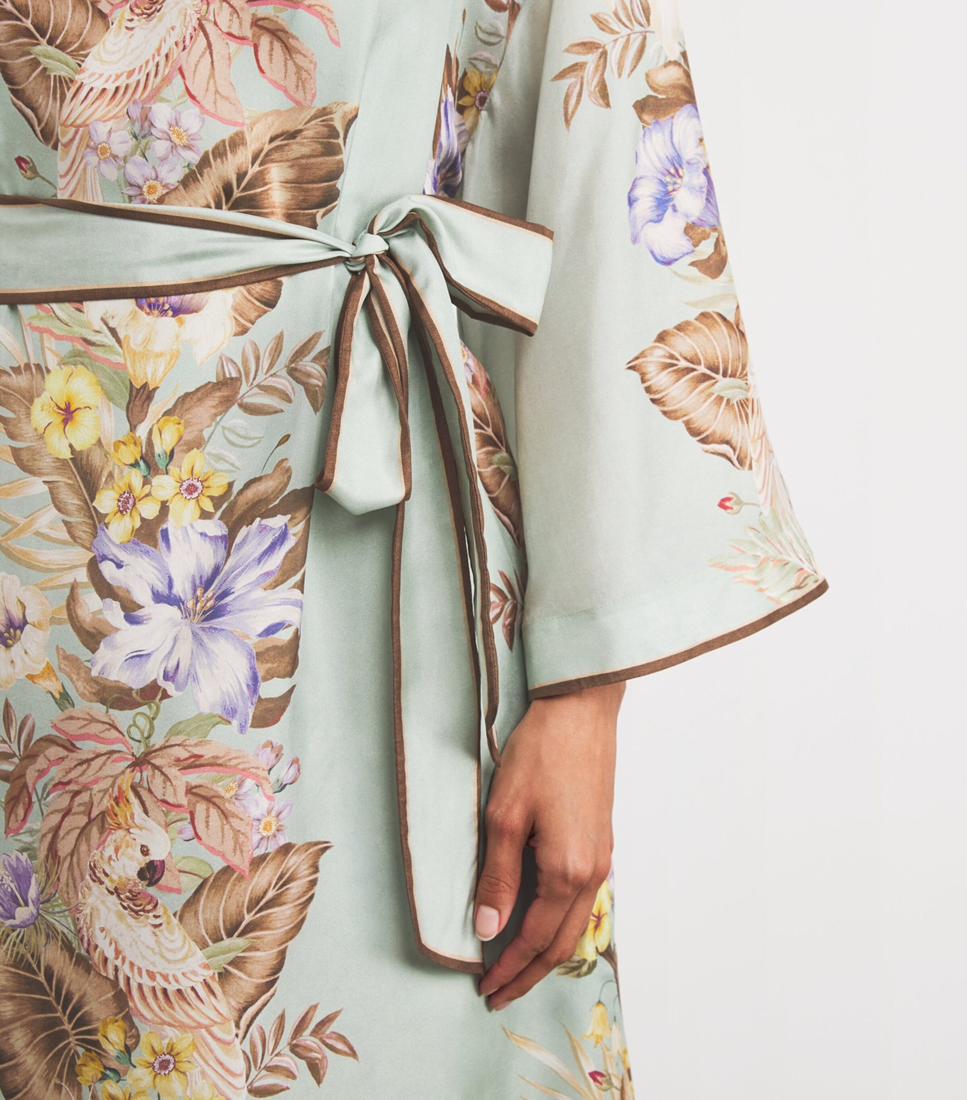 Zimmermann Multi Silk Coco Tunic Midi Dress