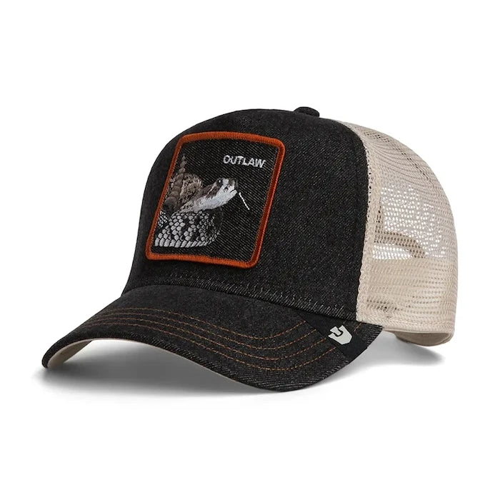 Goorin Bros шапка с козирка Denim Snake