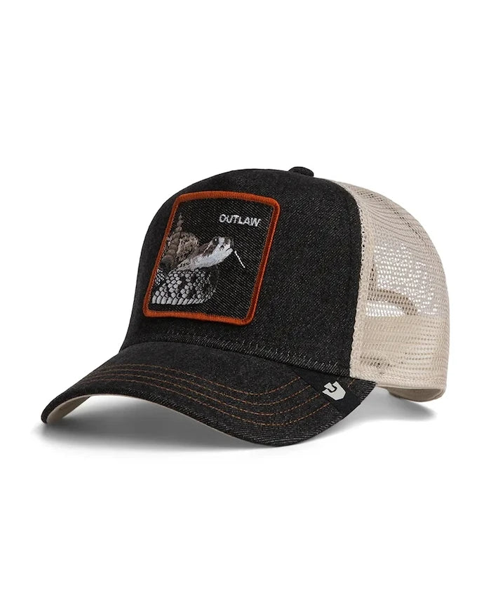 Goorin Bros шапка с козирка Denim Snake