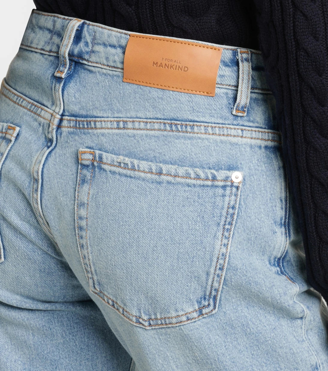 7 For All Mankind - Calle low-rise straight jeans