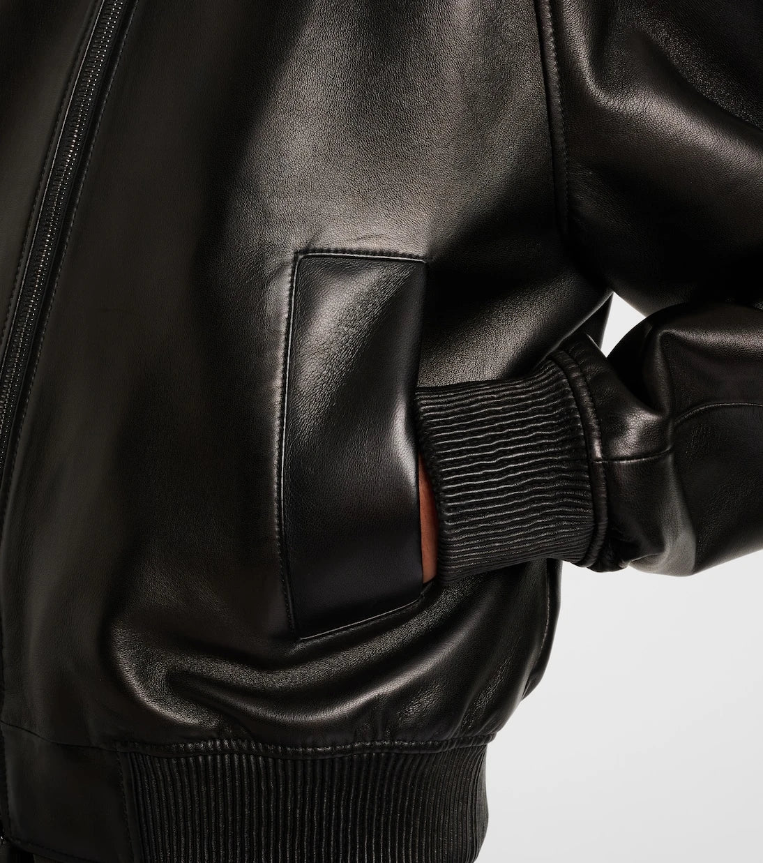 Joseph - Quinn leather bomber jacket