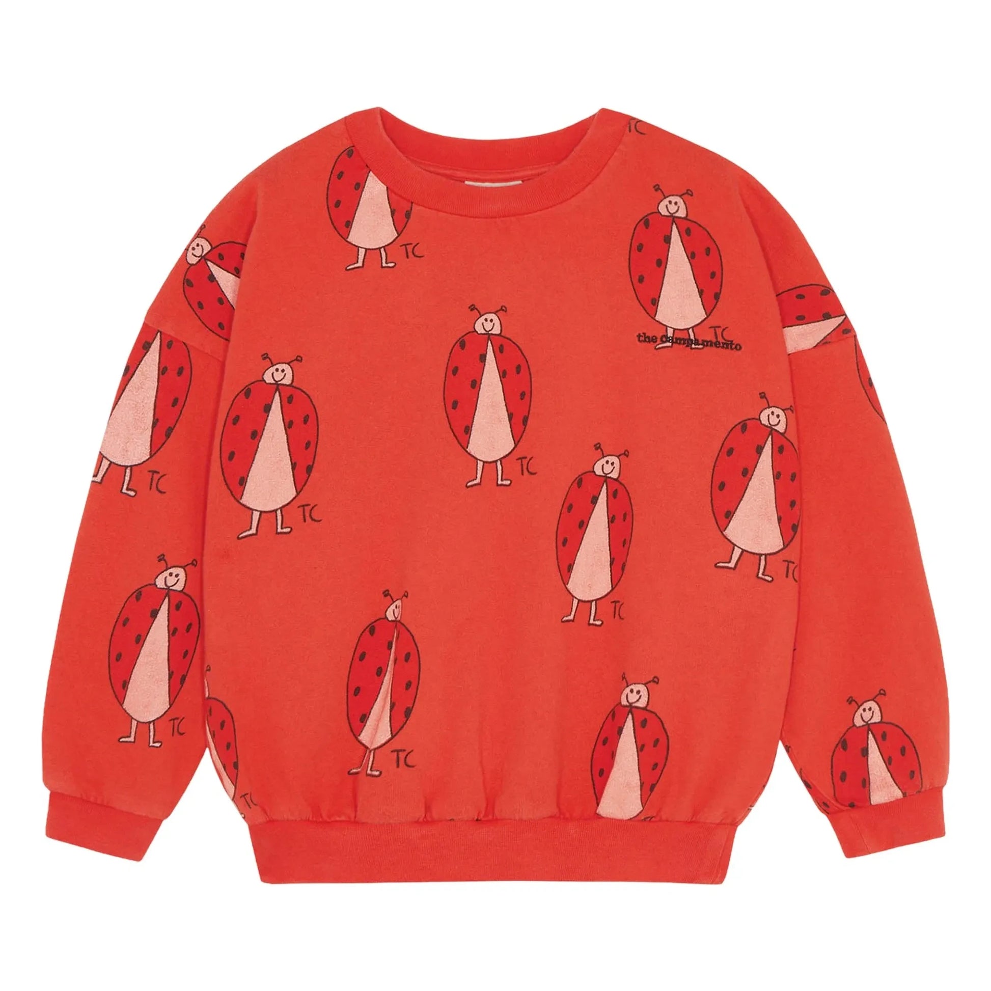 The Campamento - Ladybug sweatshirt | Red