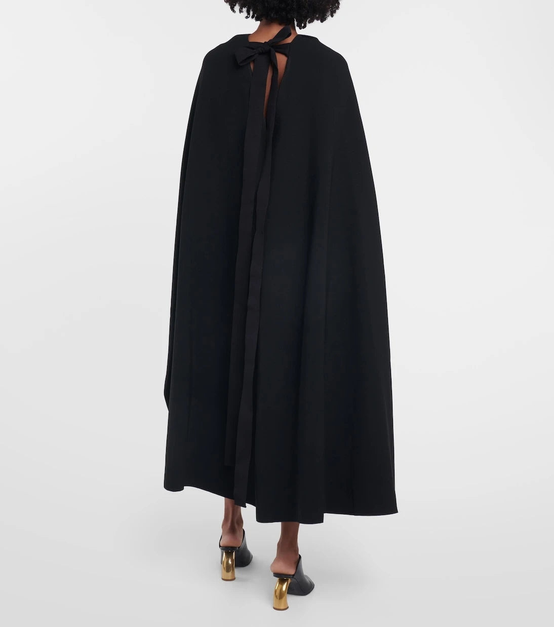 Roksanda - Cape-detail crêpe  midi dress