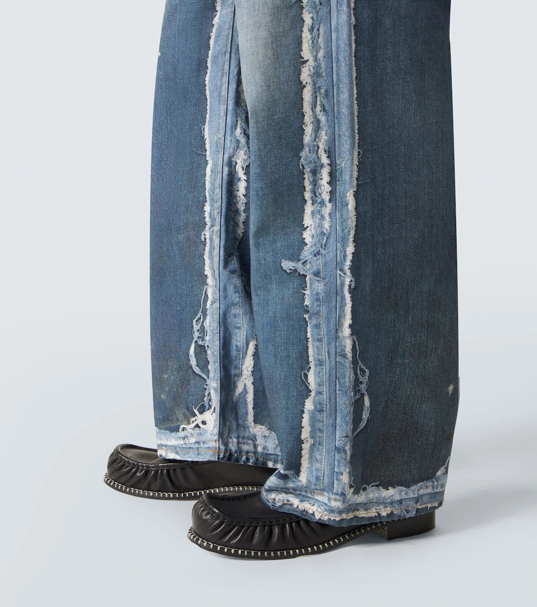 Acne Studios - جينز واسع الساق بتصميم ترومبلوي 1981
