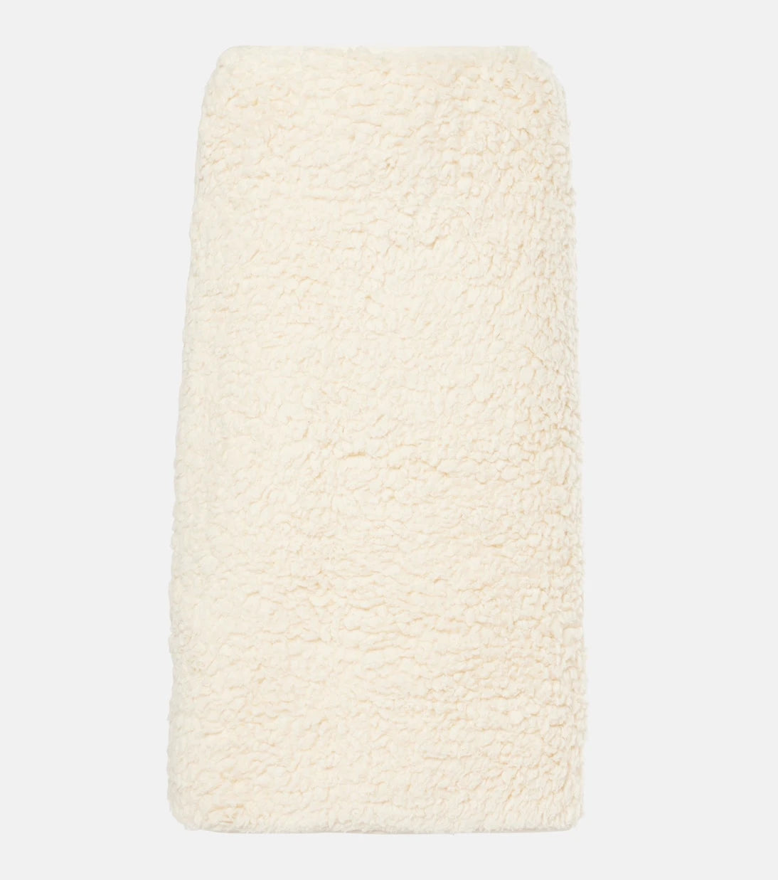 Jil Sander - Cotton fleece midi skirt