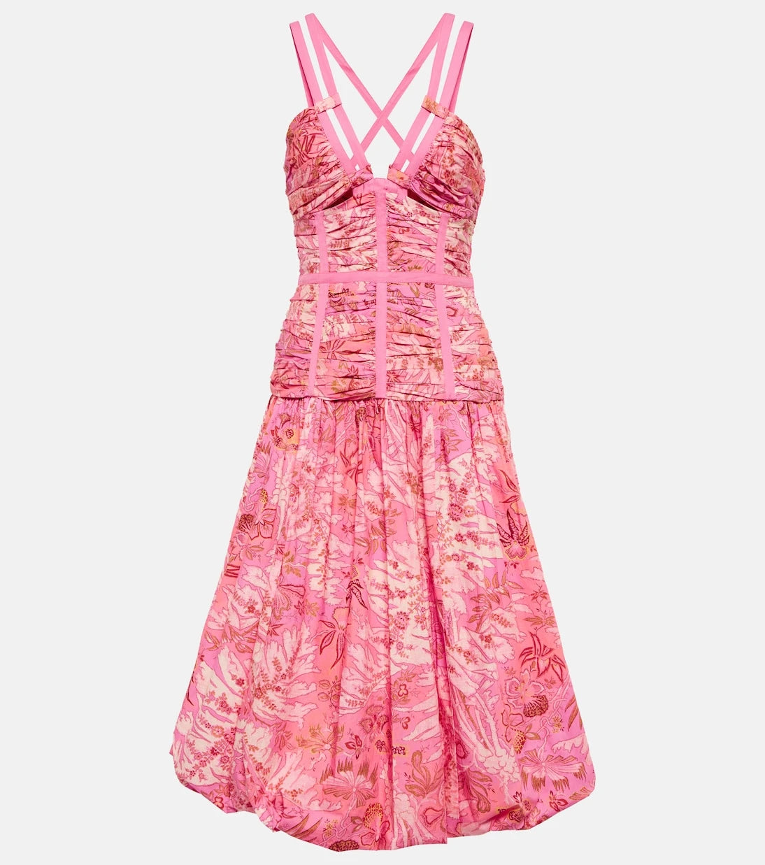 Ulla Johnson - Kaia printed cotton midi dress