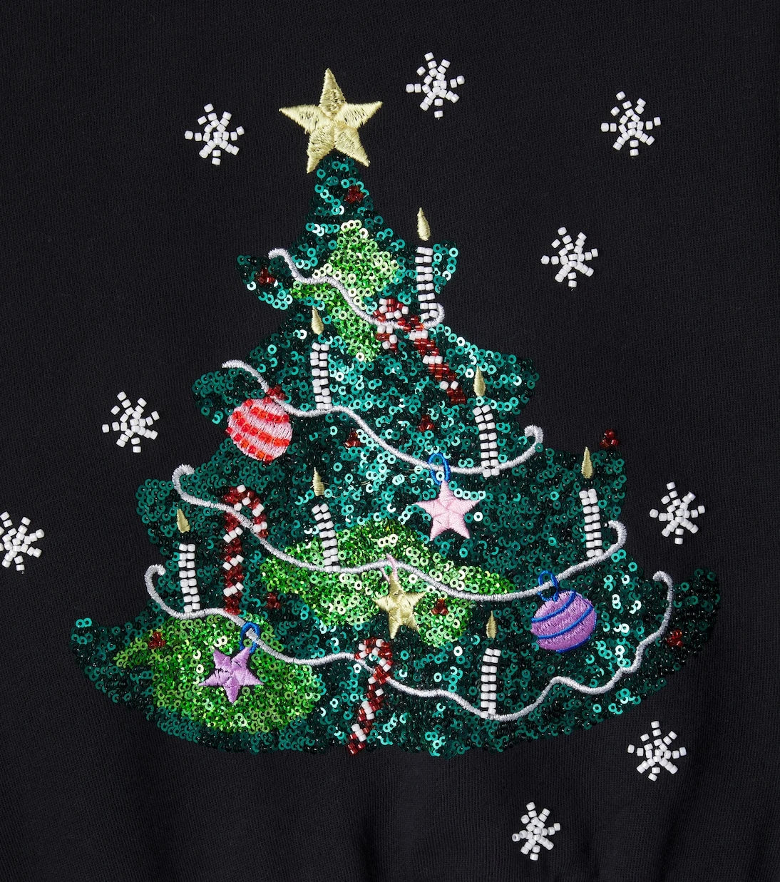 Molo - Sequined cotton jersey sweatshirt