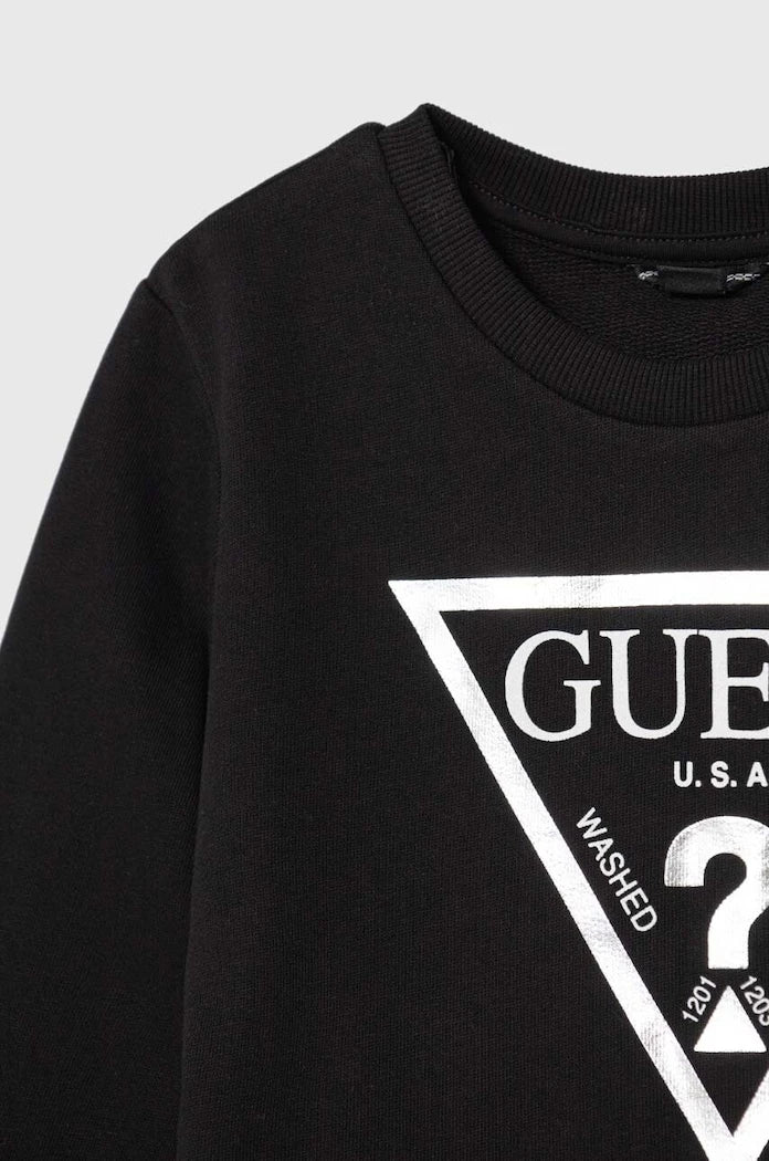 Детски памучен суичър Guess